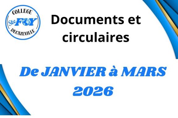 Documents et circulaires de janvier à mars 2026.jpg